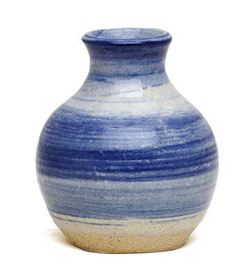 Sara Engobes Matte  Blue