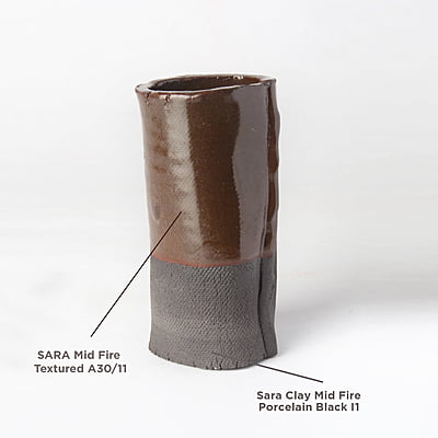 Sara Clay Mid Fire Porcelain Black I1 Sara Clay Mid Fire Porcelain Black I1