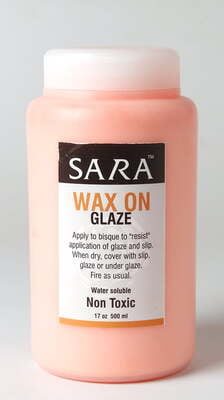 Sara Wax  On Glaze Orange