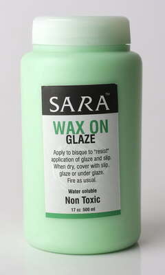 Sara Wax  On Glaze Green