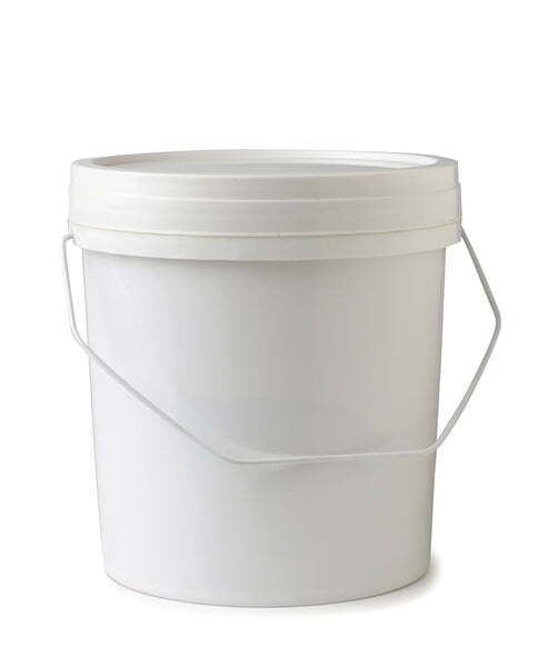 Sara Glaze Bucket White Sara Glaze Bucket White