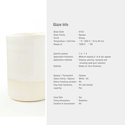 Sara Mid Fire White A123 Sara Mid Fire White A123