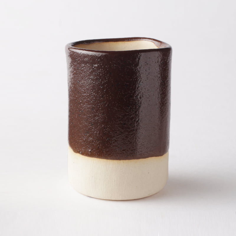 Sara Mid Fire Shino Coffee Brown A185/6 Sara Mid Fire Shino Coffee Brown A185/6