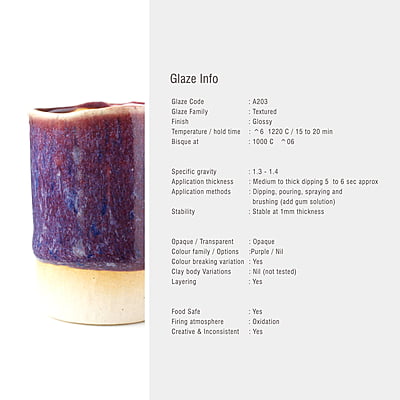 Sara Mid Fire Textured Hydrangea Purple A203