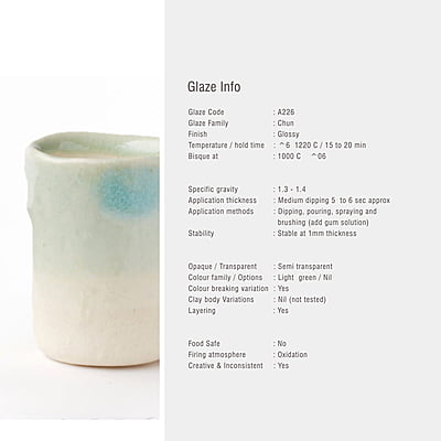 Sara Mid Fire Transparent Turquoise Blue A226 Sara Mid Fire Transparent Turquoise Blue A226