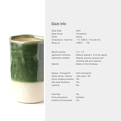 Sara Mid Fire Textured Basil Green A241