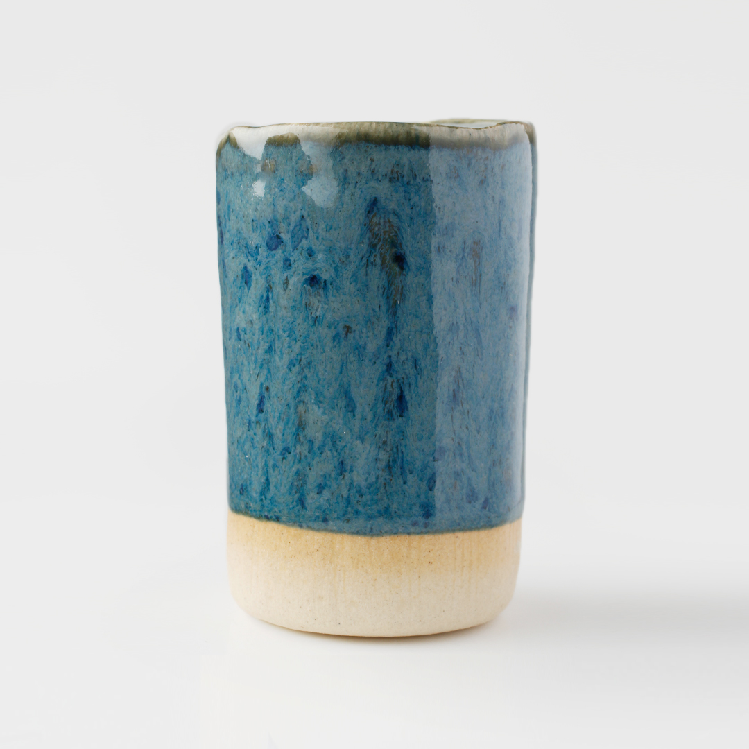 Sara Mid Fire Textured Blue A247