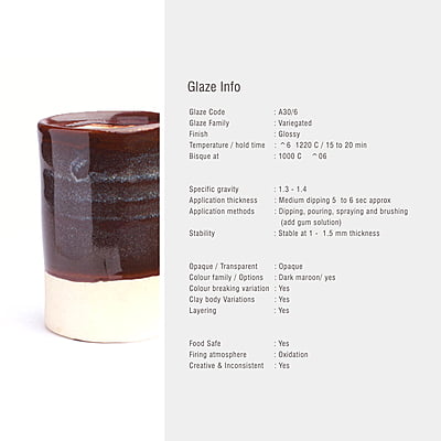 Sara Mid Fire Textured Brown A30/6