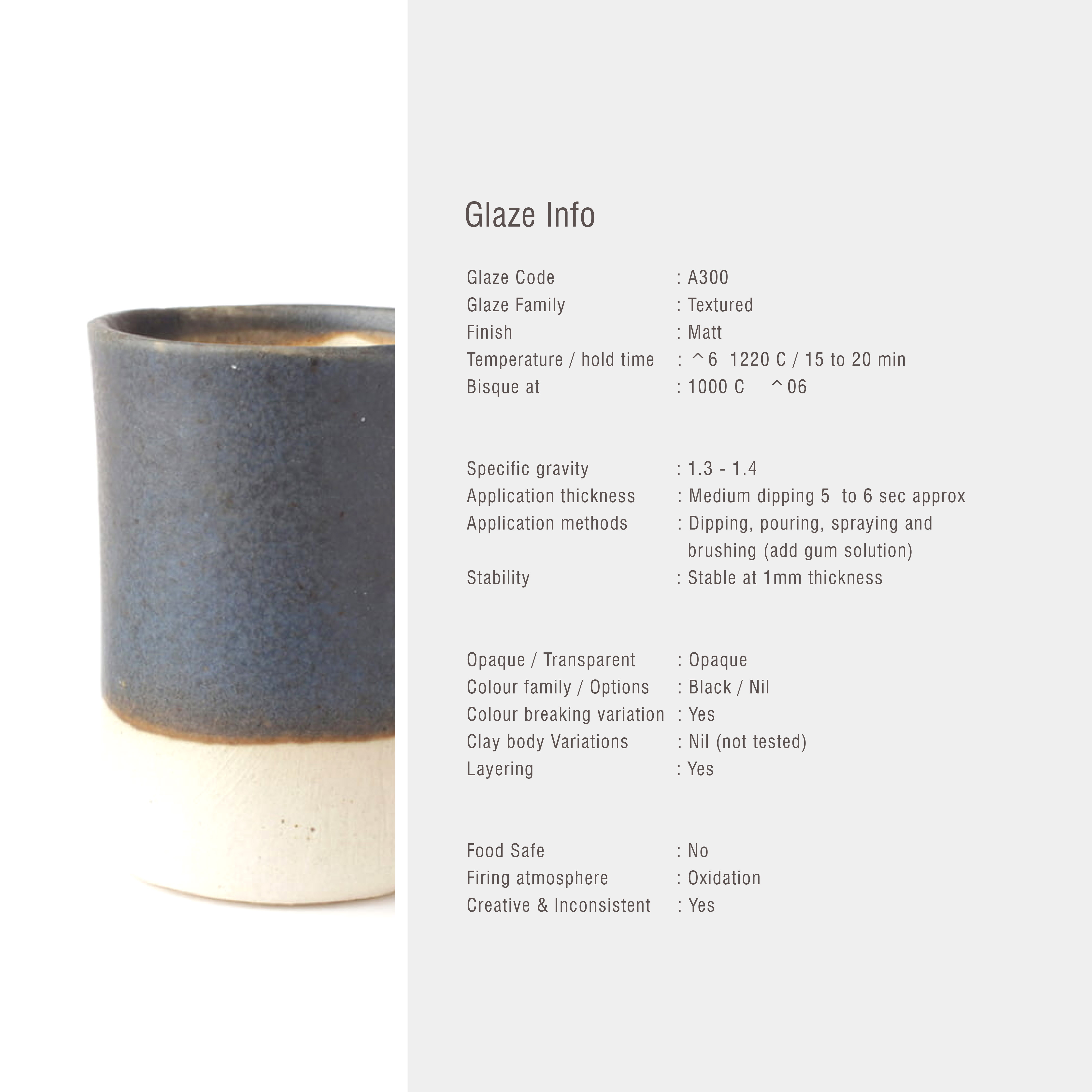 Sara Mid Fire Textured Black Blue A300