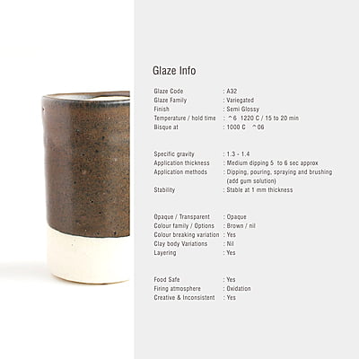 Sara Mid Fire Textured Coffee Brown A32