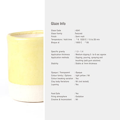 Sara Mid Fire Satin Matt Light Yellow A341 Sara Mid Fire Satin Matt Light Yellow A341