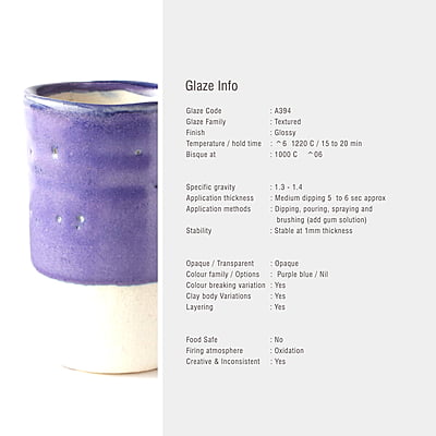 Sara Mid Fire Textured Purple A394