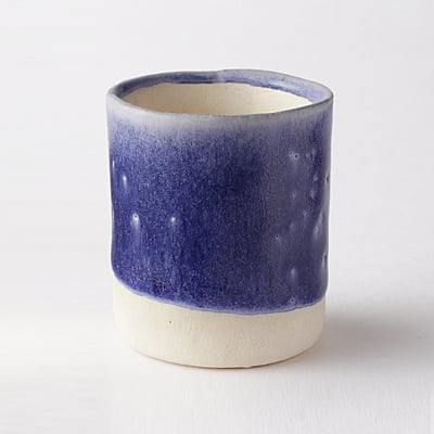 Sara Mid Fire Textured Navy Blue A400