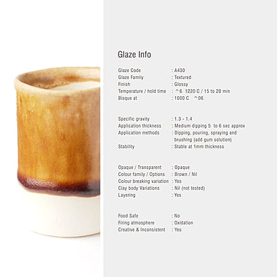 Sara Mid Fire Transparent Tawny Brown A430 Sara Mid Fire Transparent Tawny Brown A430