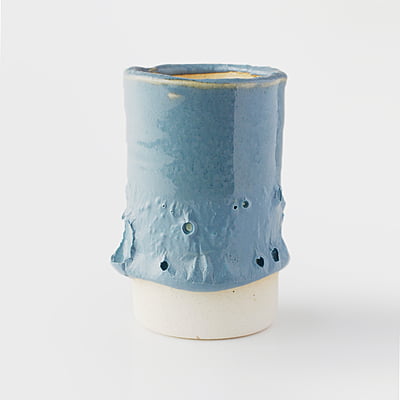 Sara Mid Fire Textured Blue A521