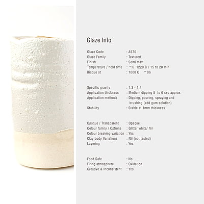 Sara Mid Fire Textured Glitter White A576 Sara Mid Fire Textured Glitter White A576