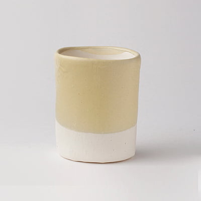 Sara Mid Fire Textured Matt Pale Yellow A58/24