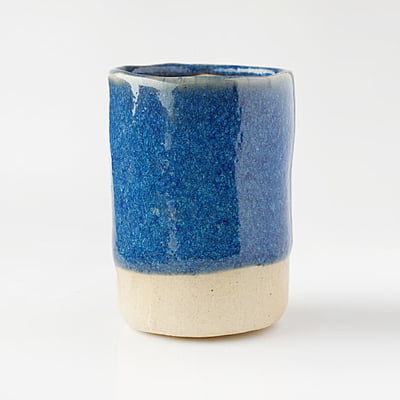 Sara Mid Fire Textured Lapis Blue A69