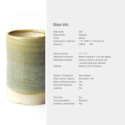 Sara Mid Fire Textured Mint Green A94