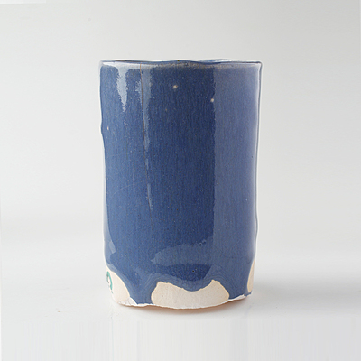 Sara Low Fire Floats Blue Stoneware B10