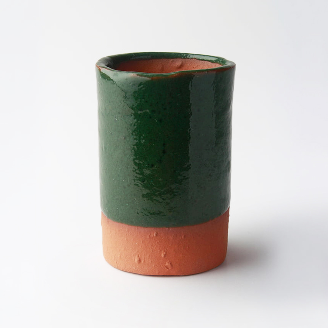 Sara Low Fire Textured  Basil Green  B78