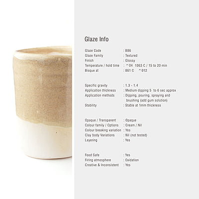 Sara Low Fire Textured  B86