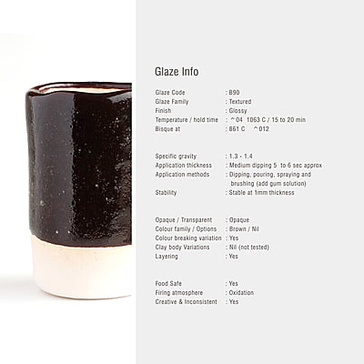 Sara Low Fire Textured Brown B90