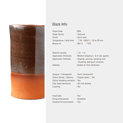 Sara Low Fire Textured B95 Sara Low Fire Textured B95