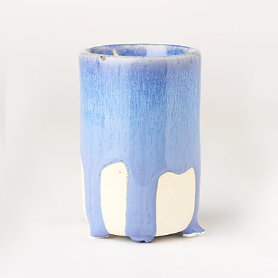 Sara Low Fire Textured Steel Blue BL01