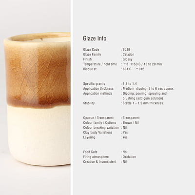 Sara Low Fire Transparent Russet Brown BL19 Sara Low Fire Transparent Russet Brown BL19