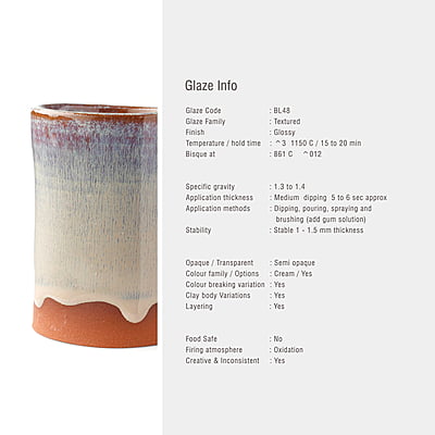 Sara Low Fire Textured BL48 Sara Low Fire Textured BL48