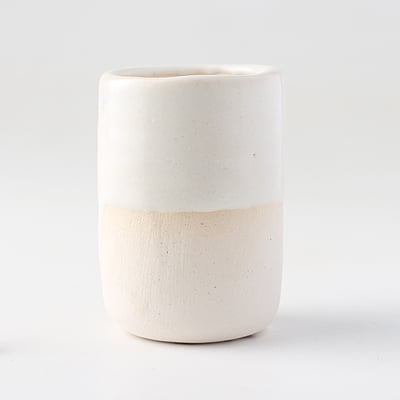 Sara Low Fire Majolica Glossy White BM02 Sara Low Fire Majolica Glossy White BM02