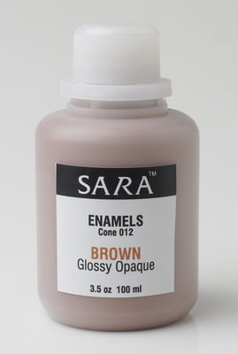 Sara Enamels Opaque Brown
