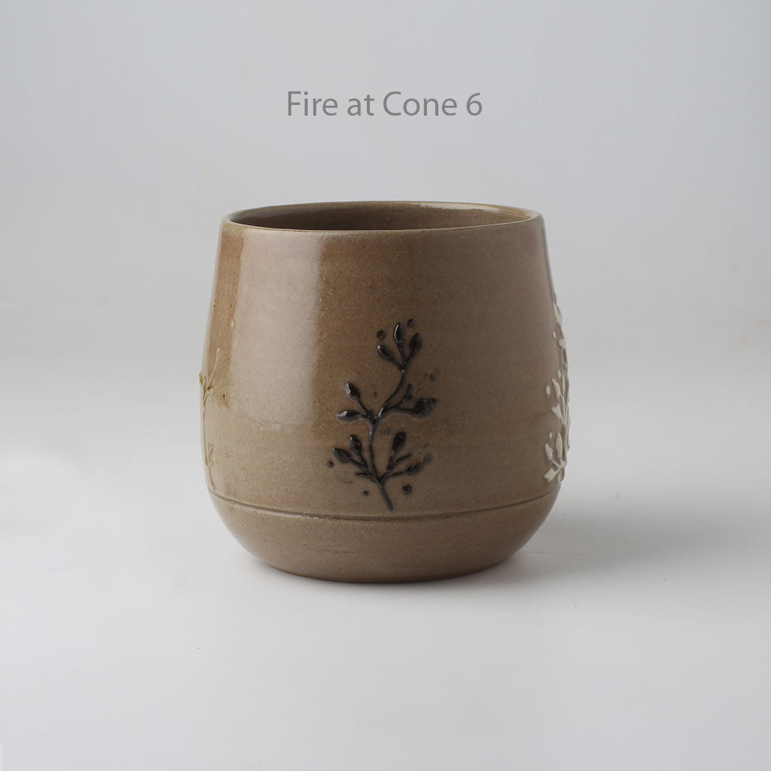 Sara Decorative Clay Slip Black Sara Decorative Clay Slip Black