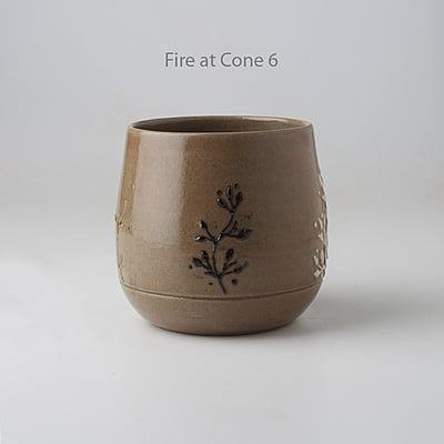 Sara Decorative Clay Slip Black Sara Decorative Clay Slip Black