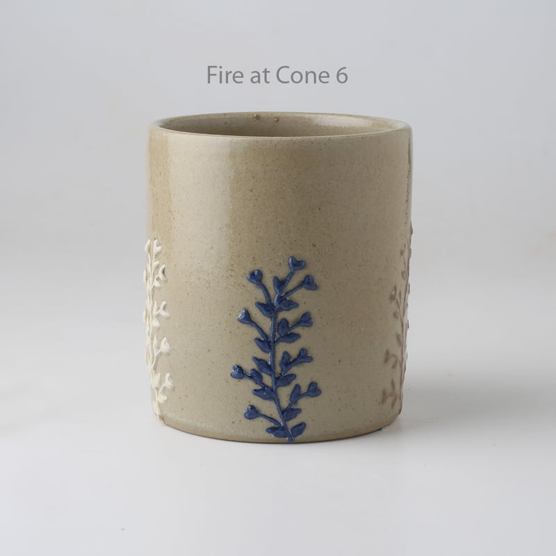 Sara Decorative Clay Slip Blue Sara Decorative Clay Slip Blue