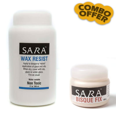 Combo Wax Resist & Bisque Fix