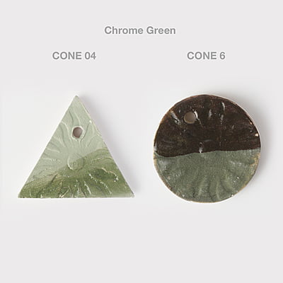 Sara Opaque Underglaze Chrome Green OUG13