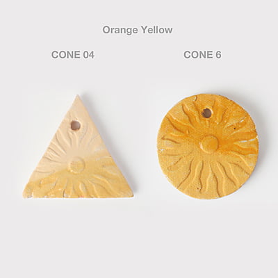 Sara Opaque Underglaze Orange Yellow OUG22
