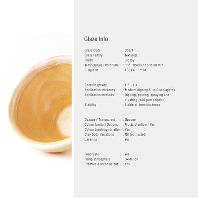 Sara High Fire Semi Matt Latte D03/4 Sara High Fire Semi Matt Latte D03/4