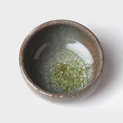 Sara High Fire Clear Crackle Green D08/1 Sara High Fire Clear Crackle Green D08/1