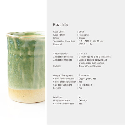 Sara High Fire Textured Matt Light Sage Green D14/1 Sara High Fire Textured Matt Light Sage Green D14/1