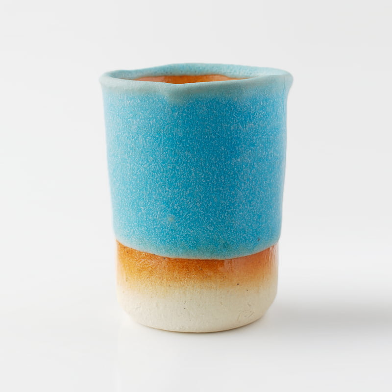 Sara High Fire Matt Textured Sky Blue D17 Sara High Fire Matt Textured Sky Blue D17