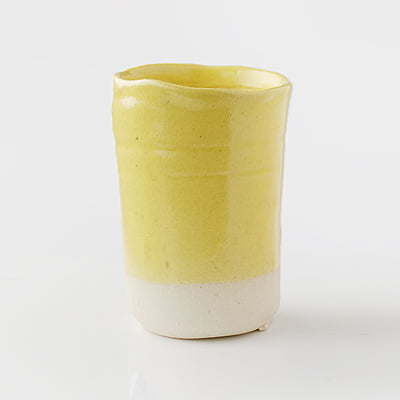 Sara High Fire Textured Lemon Yellow D37/1 Sara High Fire Textured Lemon Yellow D37/1