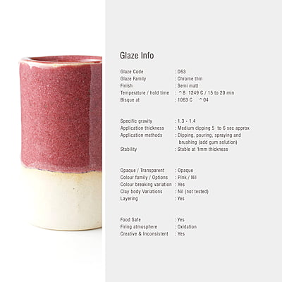 Sara High Fire Textured Raspberry D63 Sara High Fire Textured Raspberry D63