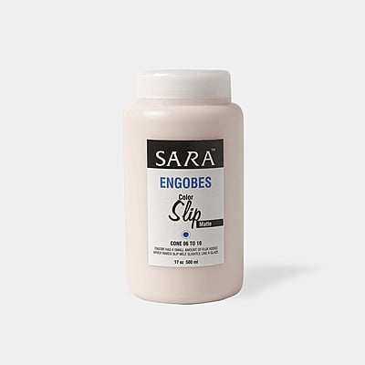 Sara Engobes Matte  Blue