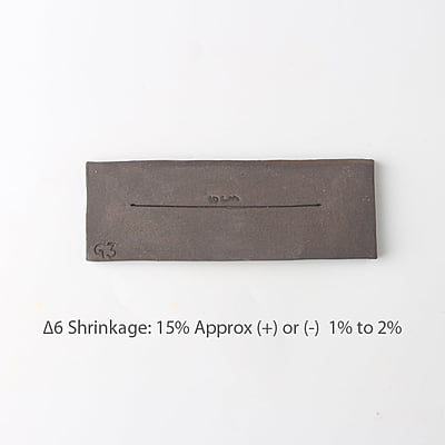 Sara Clay Mid Fire Stoneware Charcoal Black - G3 Sara Clay Mid Fire Stoneware Charcoal Black - G3