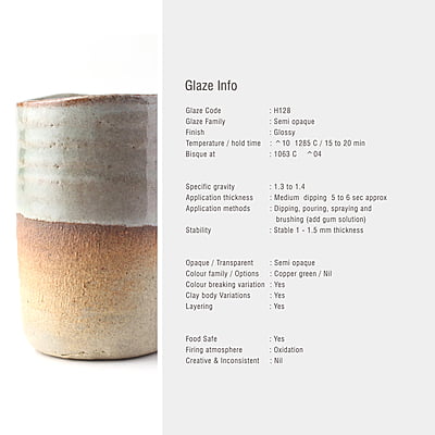 Sara High Fire Semi Opaque H128 Sara High Fire Semi Opaque H128