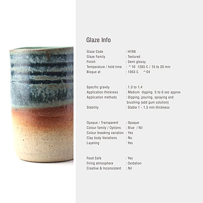 Sara High Fire Textured H198