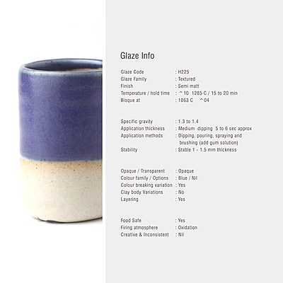Sara High Fire Textured H225